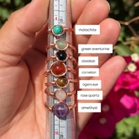 Image 3 of Copper Crystal Rings - IN YOUR SIZE