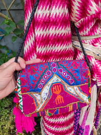 Image 3 of Nula bag -purple detail