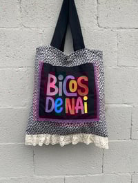 Image 4 of Bolsiña feita a man. BICOS DE NAI leopardo. Deseño exclusivo!