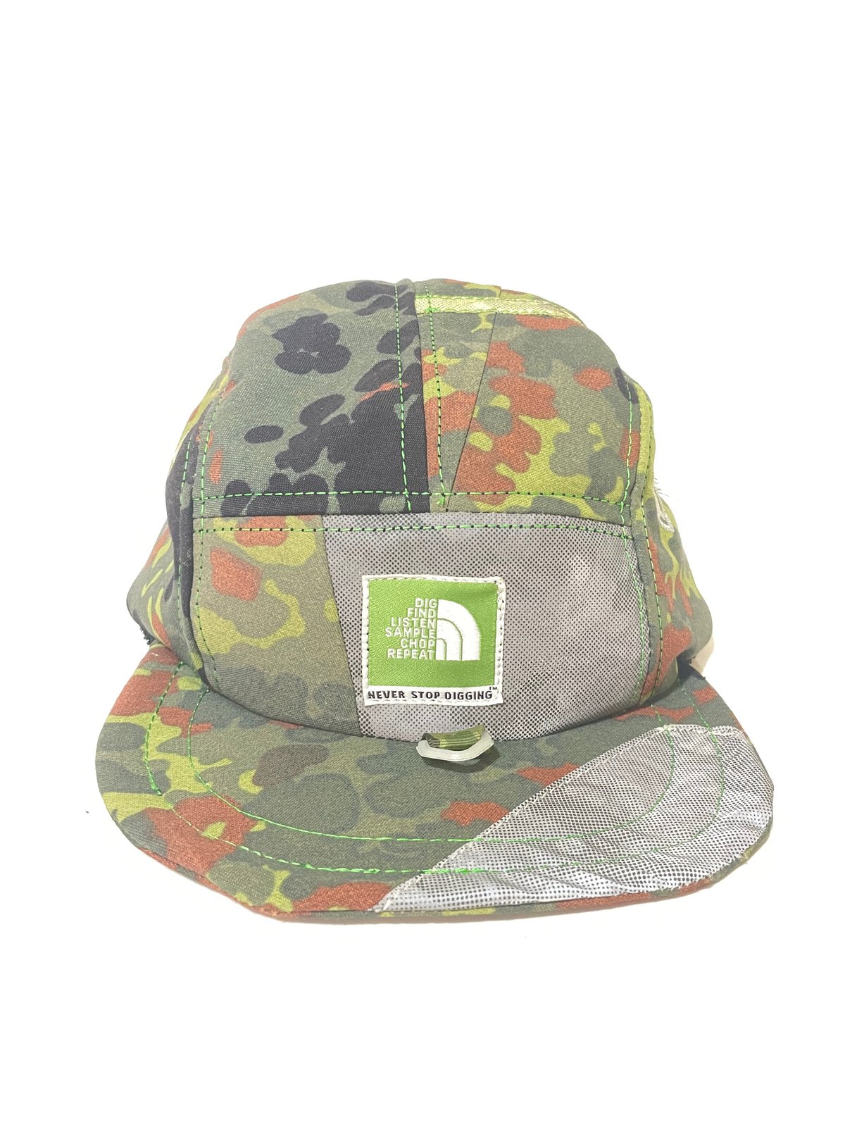 DigFind X Flavorseal Camo Reflective Recycled Goretex 5-Panel Hat