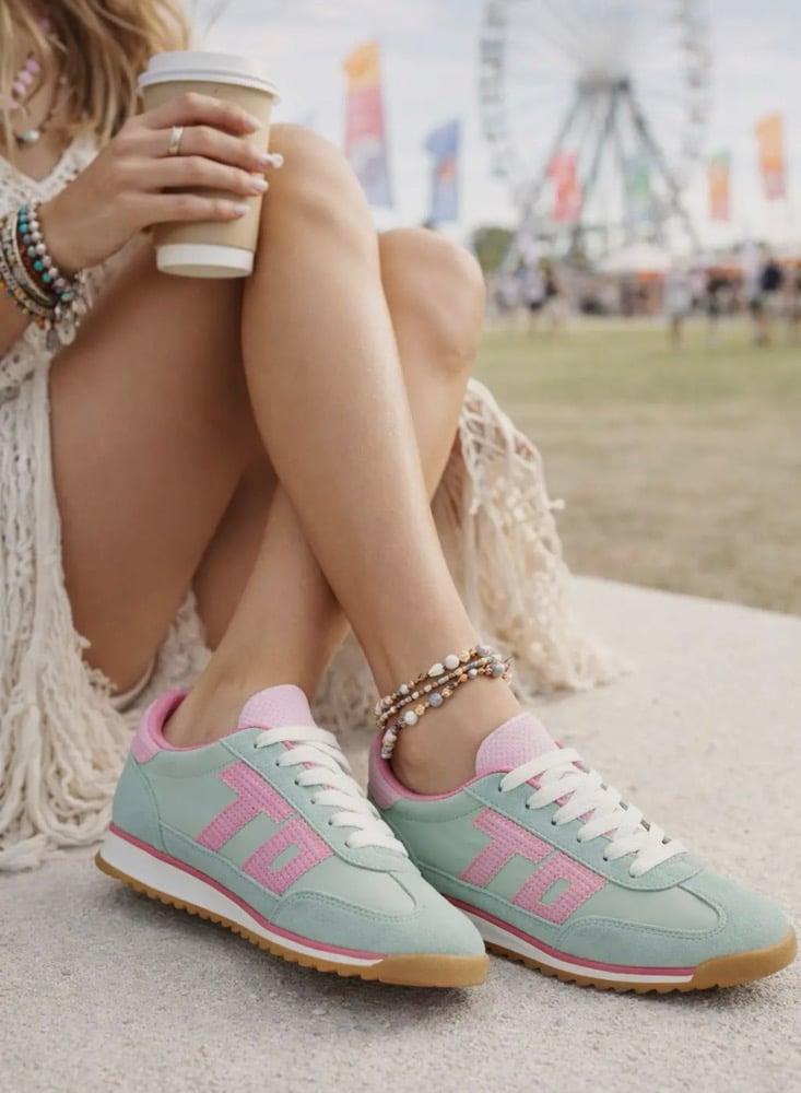 Image of Vintage Inspired Lace up joggers 