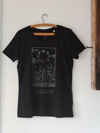 Image 1 of Austere • Moon cycle organic cotton women's t-shirt