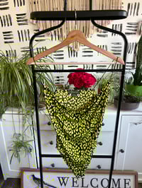 Image 1 of neon and black bodysuit strapy bodysuit 