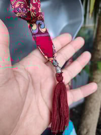 Image 3 of MYLA tassel Red Blues