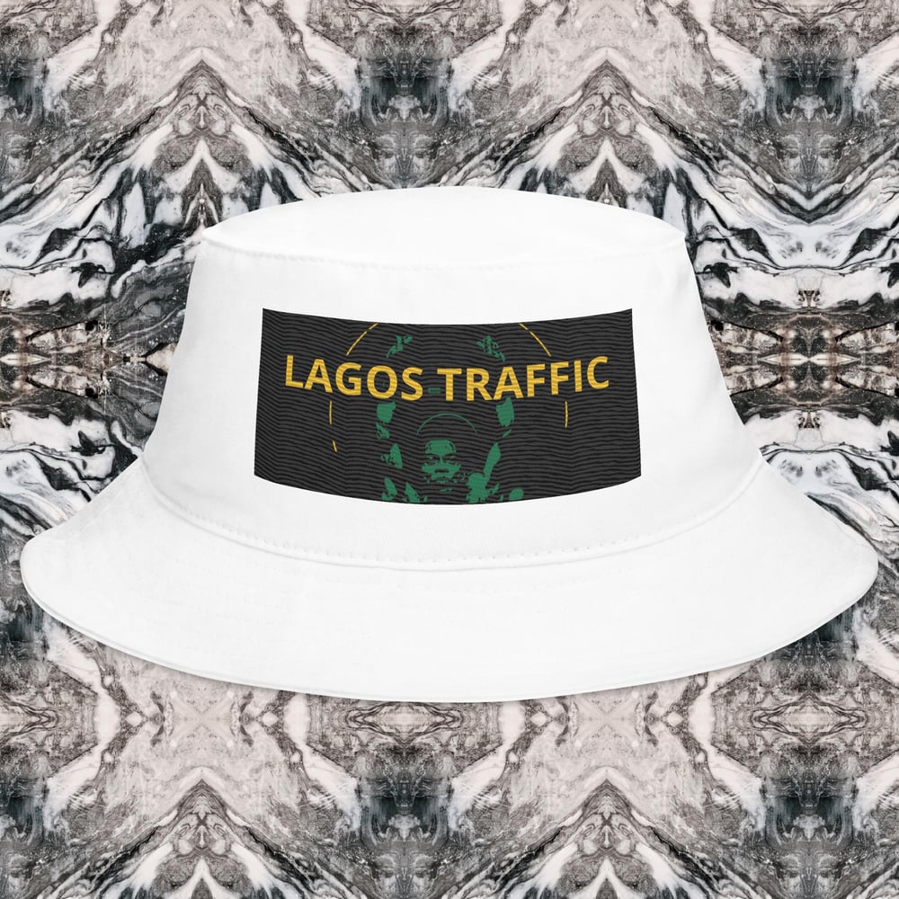 LAGOS TRAFFIC LUX COUTURE TWILL BUCKET HAT (ICON/ GRN/ YWL)