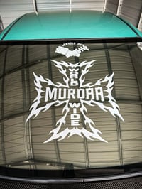Murdaa Worldwide rear banner 