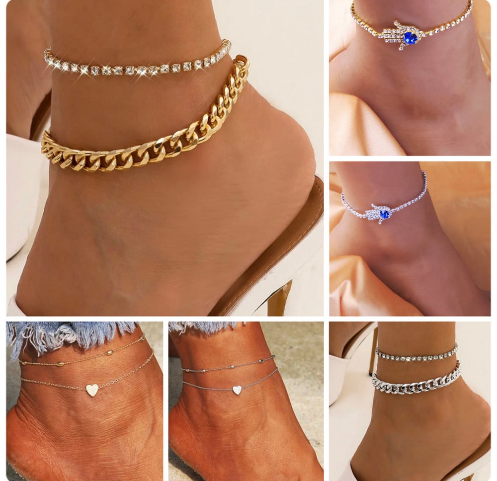 Ankle Bracelet Collection 