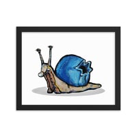 Image 4 of Framed Blueberry SNART photo paper poster