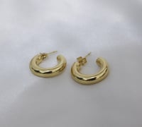 Image 2 of Timeless Gold Hoop 