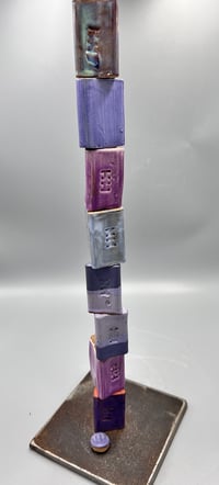 Image 2 of Purple Birds- Helen Hierta Meditation Totem
