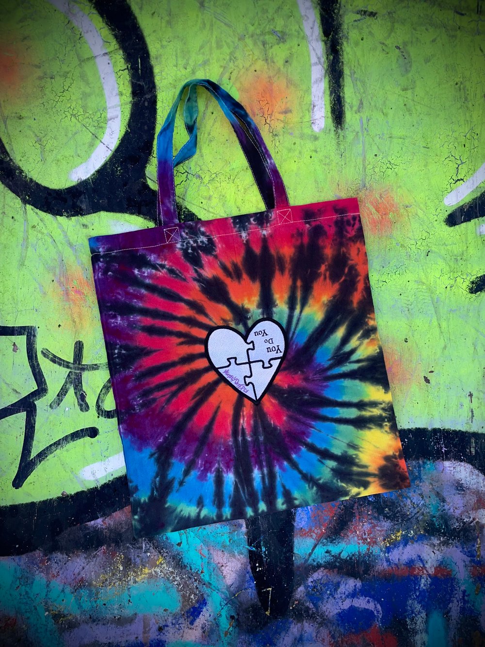 Image of Tie Dye Mini Tote Bag