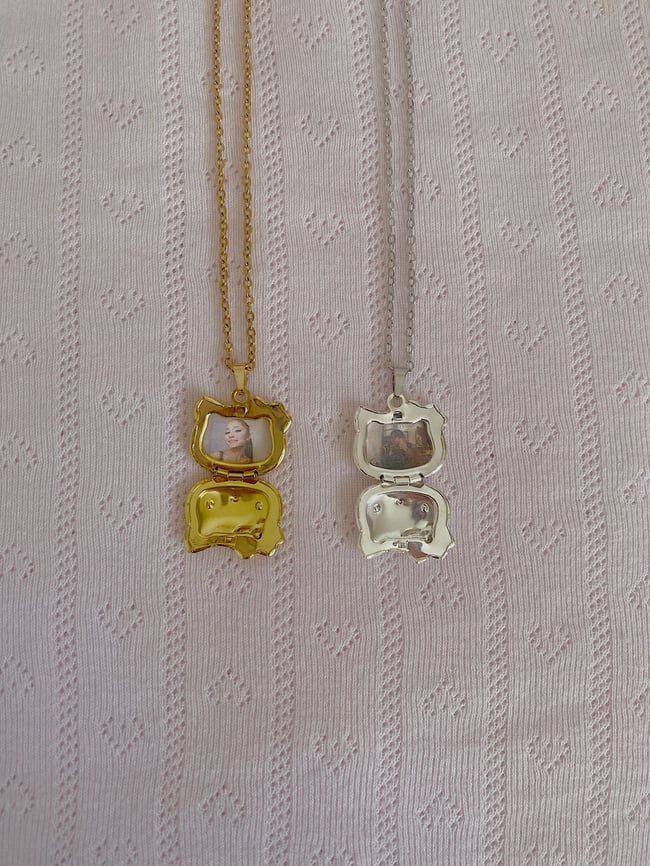 Hello Kitty Locket Necklaces 