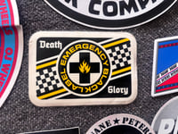 Image 22 of DUANE PETERS TRICK LIST W STICKERS AND SHADES INDY OJ 