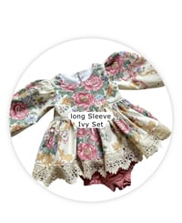 Vintage Surprise Autumn Winter Long Sleeve Ivy set
