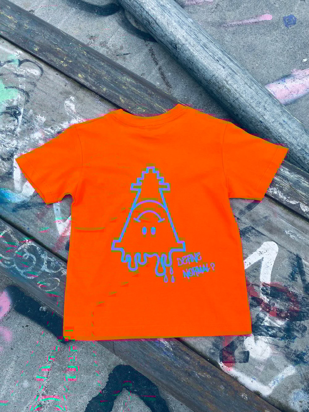 Image of Kids Orange Define Normal Tee