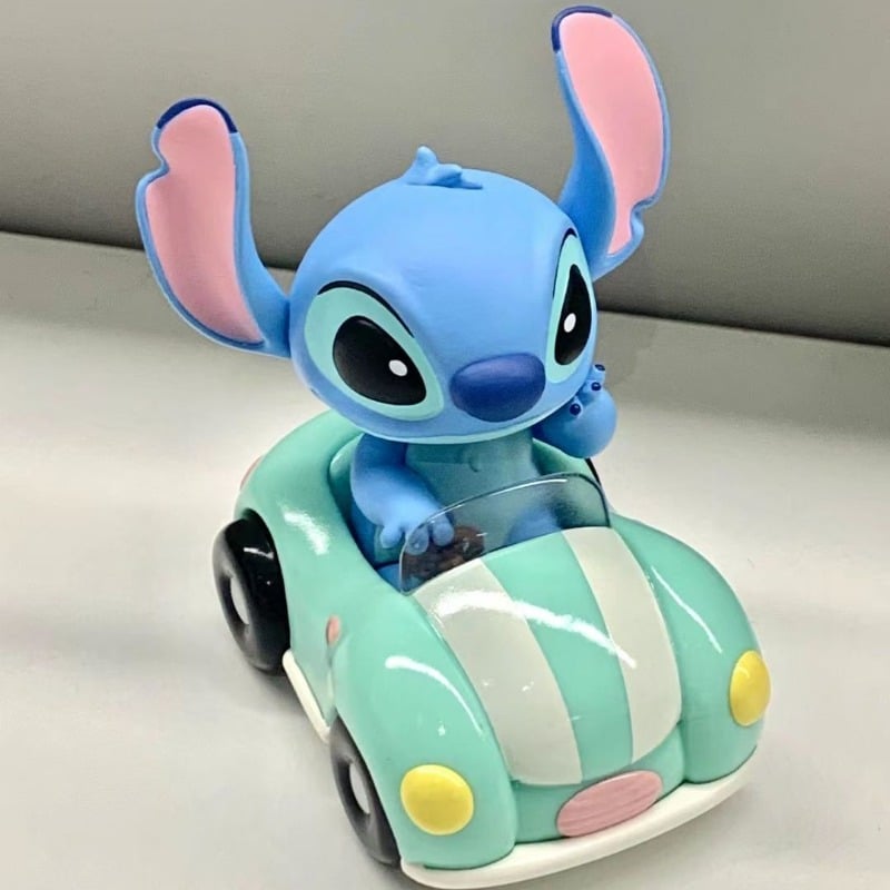 Image of Stitch Lilo and Stitch Cartoon Cute 3D Doll Summer Beach Series Desktop Ornaments Car  Decoration Bi