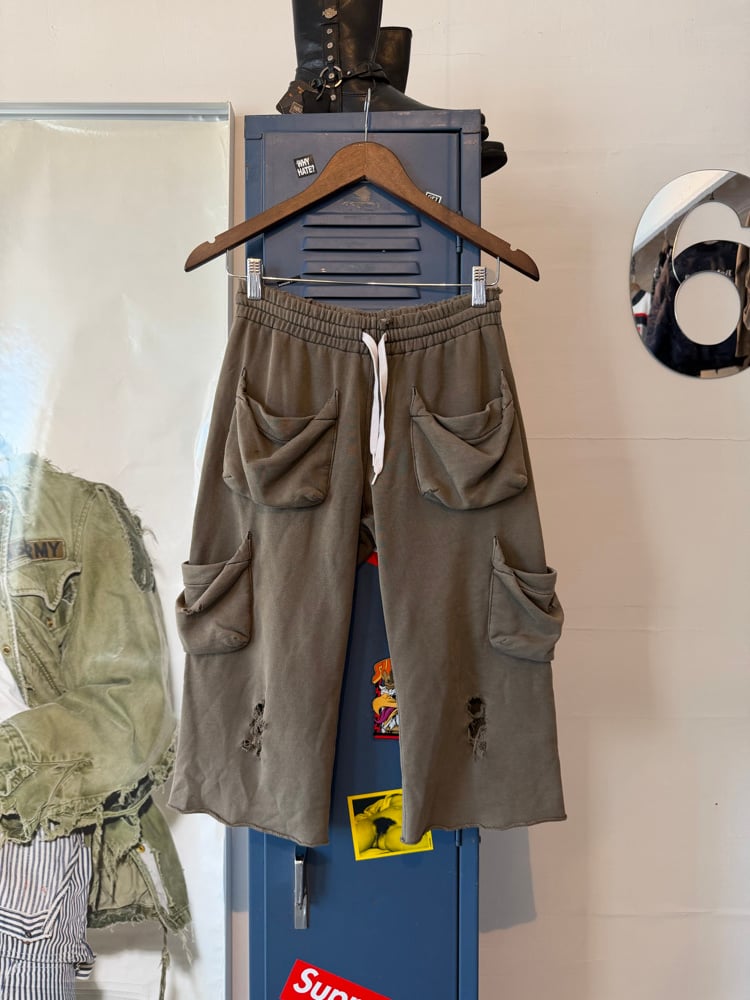 Image of Number Nine SS05 Nightcrawler Cargo Shorts