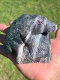 Image 22 of Platypus Fluorite Carving #2919