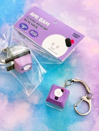 Image 2 of Ami Bam Clicky Keycap Keychain