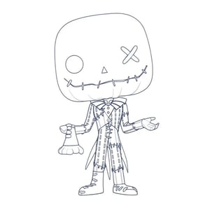 Image of Rag doll Jack art prints 5 x 7