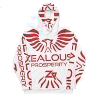 Image 2 of  Logo Hoodie (Red Print)