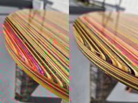 Image 4 of Recycled Skateboard End Table Top | Stool Top | Wall Art Piece