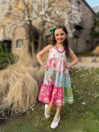 Image 1 of Vintage Roses Tiered Eliie Dress