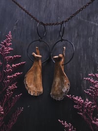 Image 3 of pierced scapula hangers (can be earrings for non-sensitive ears)