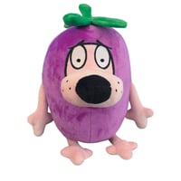 Image 1 of Eggplant Courage Plush 
