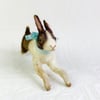 X Large Vintage Style Leaping Rabbit