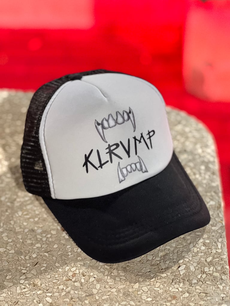 Logo Trucker Hat White