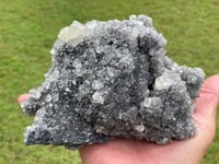 Image 8 of Quartz With UV Calcite & Green Fluorite Specimen #1842