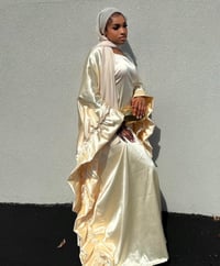 Image 1 of The Noor Ruched Sleeve Kaftan