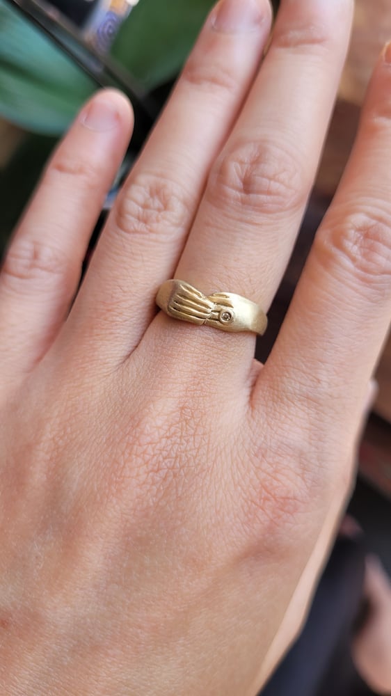 Image of Embrace Diamond ring