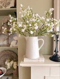 Image 1 of White Ditsy Wildflower Bouquet ( 3 Sprays included )