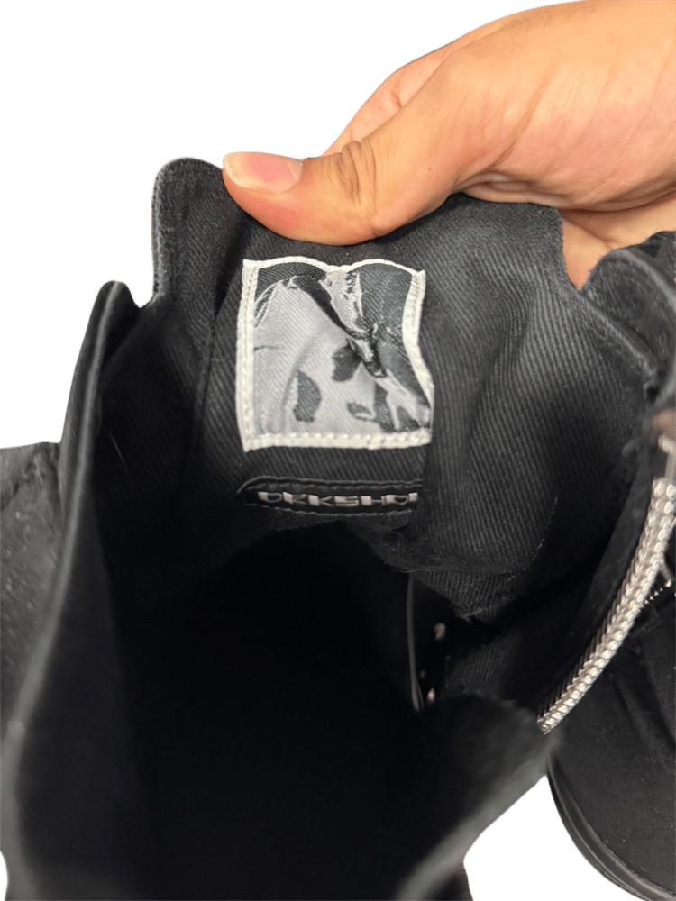 Image of  Rick Owens DRKSHDW Fogachine Cotton Denim Cargo Ramones