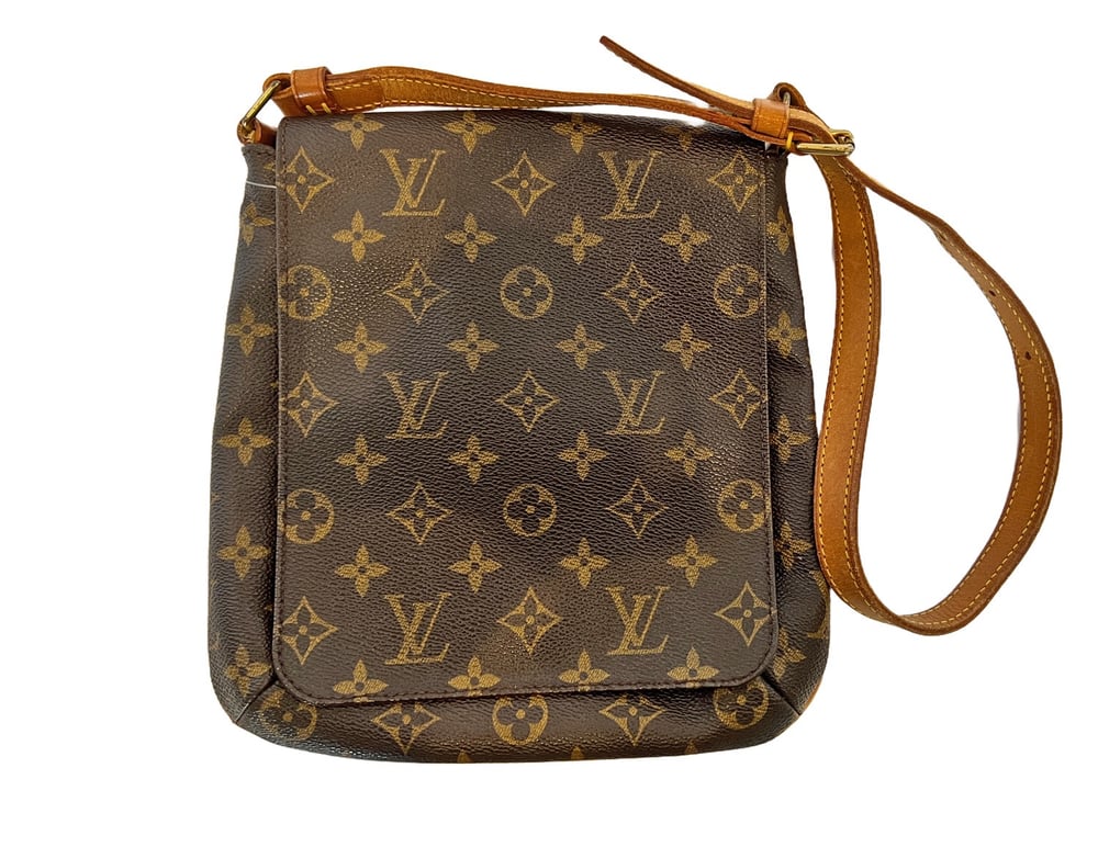 Image of Louis Vuitton Monogram Musette Shoulder Bag 1160-14
