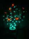 St. Patricks Day Themed Ceramic Cactus Night Light Lamp