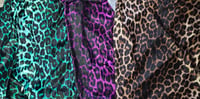 Image 6 of Velvet leopard shorts - different colours