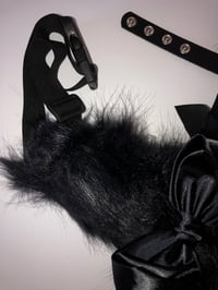 Image 3 of Black Cat Witch Set Strap on Tail 