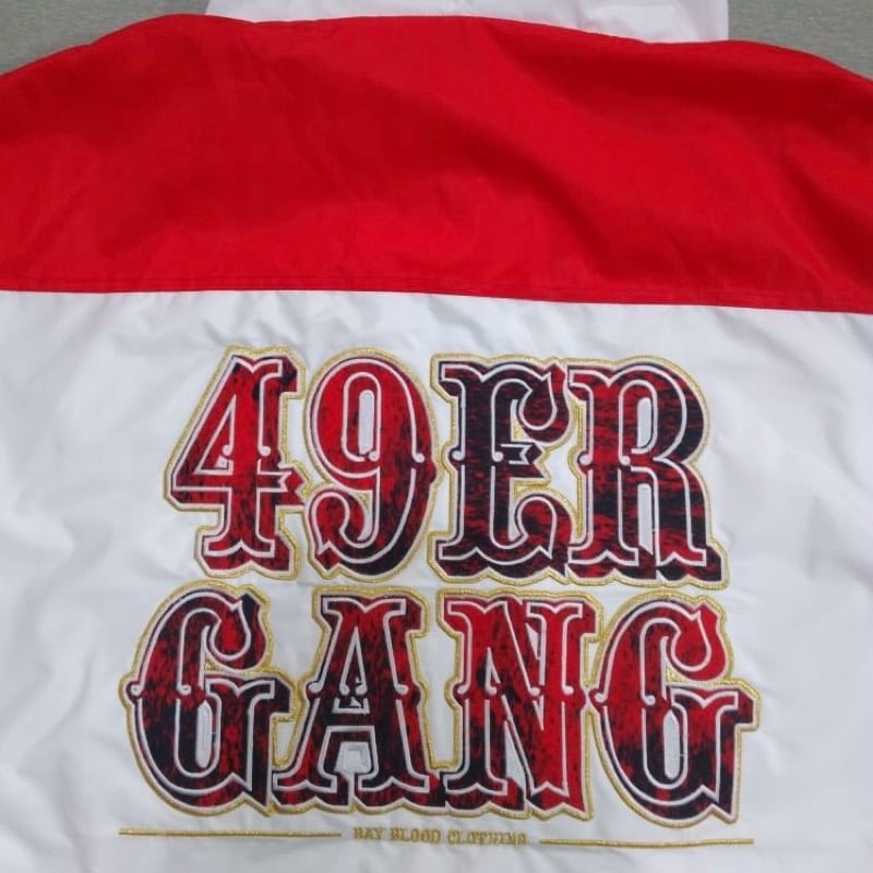Image of 49ER GANG RETRO JACKET (white)