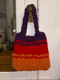 purple sunset tote