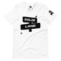 Image 1 of White Spooky Solid Lane T-Shirt 
