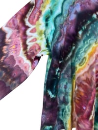 Image 5 of ♻️ UPCYCLED XL Cotton Tee in Bold Agate Ice Dye