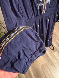 Image 4 of Blue Boho dress 