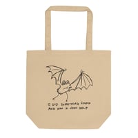 Image 1 of something stupid Eco Tote Bag 