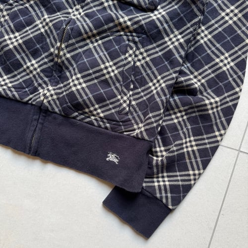 Image of Women’s Blue Label Burberry Zip Up, Size Small