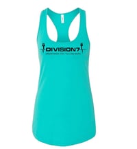 Image 2 of D7 women's razorback tank top 