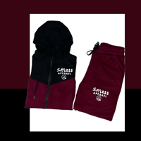 Image 2 of Burgandy SweatSuit