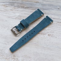 Image 4 of Simple Suede Strap - Teal